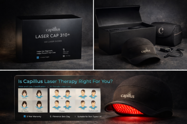 Ultimate Capillus Spectrum Laser Cap Medical Grade 310+ | Bold City Hair